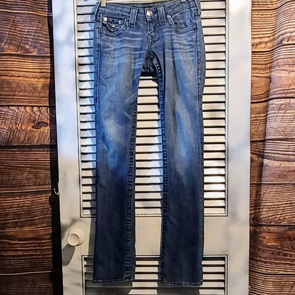 True Religion Denim - True Religion Sz 24 straight leg jeans
